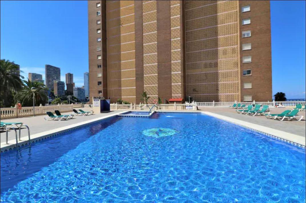 Precioso Apartamento A Estrenar En Primera Linea De Playa Benidorm Exterior photo